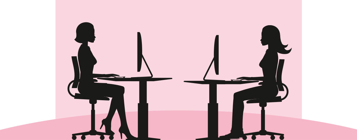 Как да постигнем правилна стойка на офис стол?
