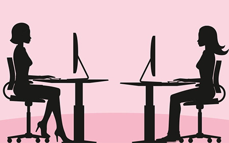 Как да постигнем правилна стойка на офис стол?