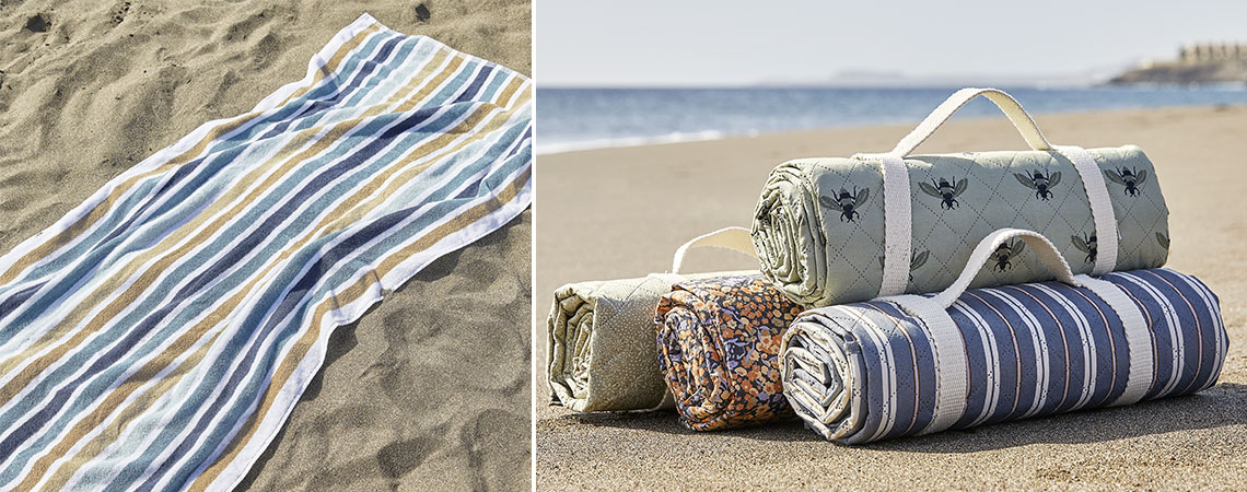 Плажна кърпа и водоустойчиви одеяла за пикник на плажа