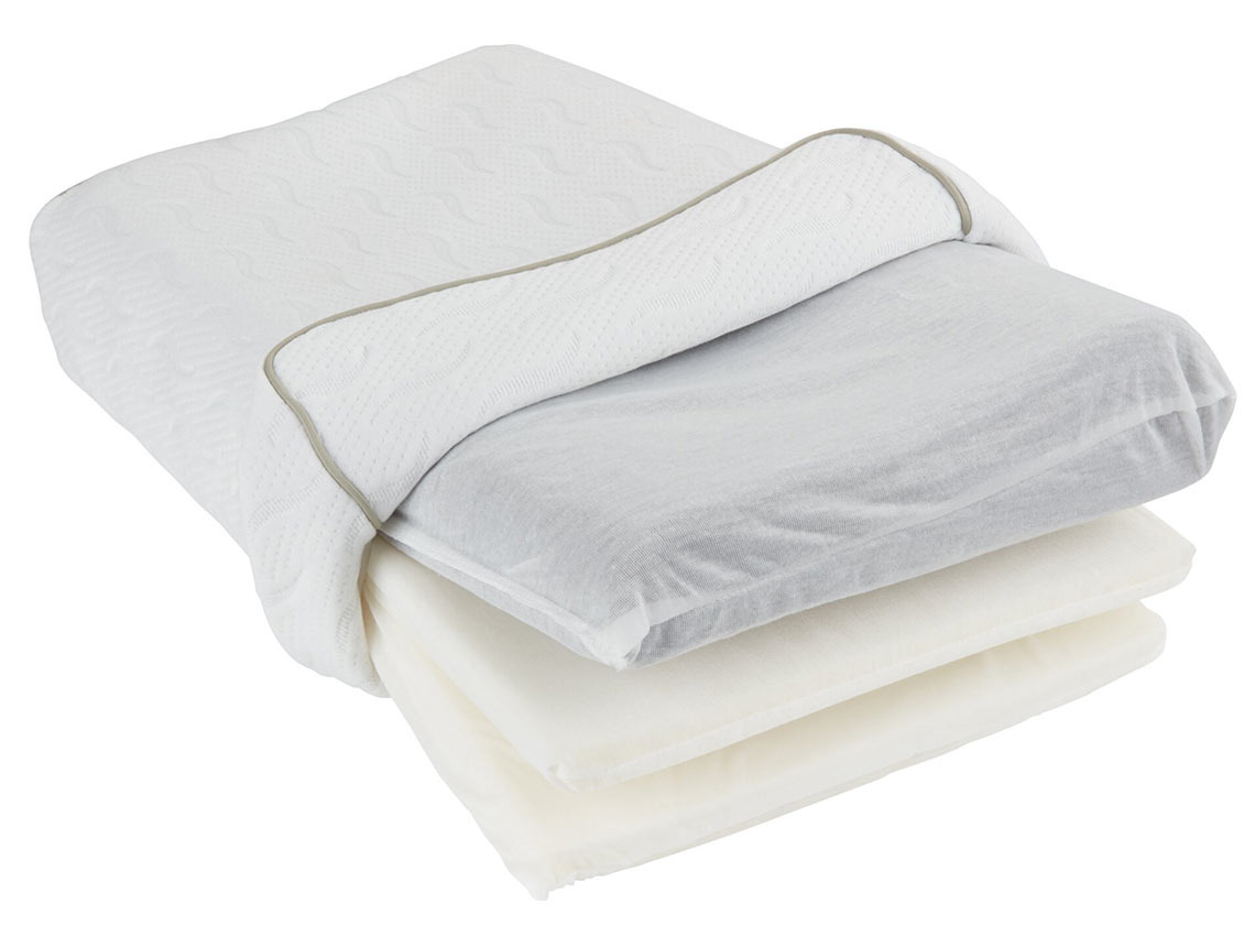 Възглавница с контур HUSNES Възглавница с контур, която може да бъде отворена, за да се премахнат един или повече слоя